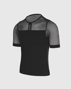 ASSOS Koszulka termoaktywna SS SKIN LAYER SUPERLEGER Black - Koszulki rowerowe - miniaturka - grafika 4