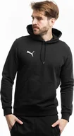 Bluzy męskie - Puma Bluza męska Puma Team Goal Casuals Hoody czarna 658618 03 S - miniaturka - grafika 1