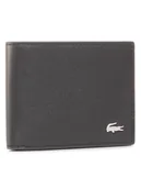 Portfele - Lacoste Portfel S Slim Billfold Id Slot NH1407FG Czarny - miniaturka - grafika 1