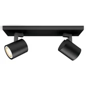 Pozostałe oświetlenie - Philips Hue Runner Potrójne oświetlenie punktowe - czarne- z regulatorem przyciemniania 929003045701 - miniaturka - grafika 1