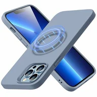 Etui i futerały do telefonów - ESR Etui Cloud Soft MagSafe do Apple iPhone 13 Pro Niebieski - miniaturka - grafika 1