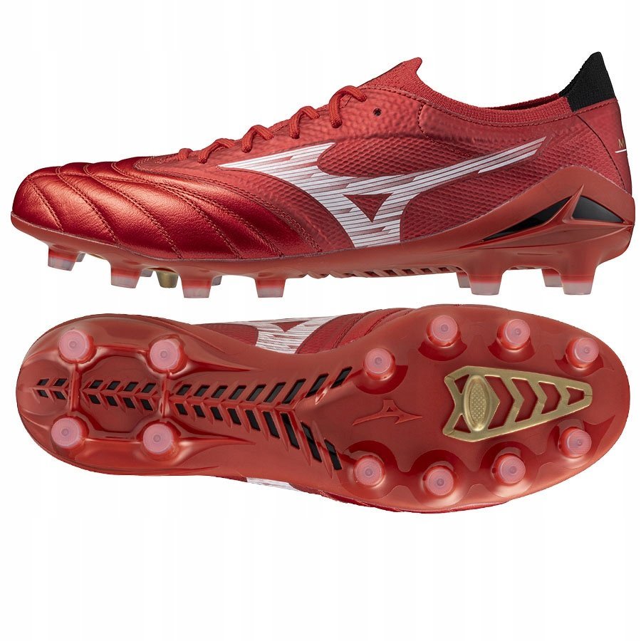 Buty Mizuno Morelia Neo IV Beta Elite FG P1GA254260 czerwony 40
