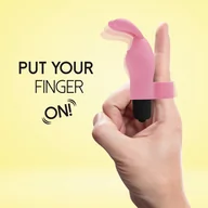 Wibratory i masażery - FeelzToys Wibrator na palec Magic Finger Vibrator Różowy - miniaturka - grafika 1