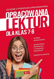 Opracowania Lektur Dla Klas 7-8 Katarzyna Zioła-Zemczak,anna Lasek - Lektury gimnazjum - miniaturka - grafika 1
