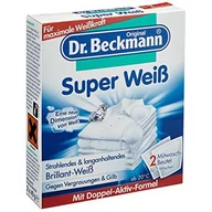 Środki do prania - Wybielacz do tkanin DR.BECKMANN Super Biel, 2x40 g - miniaturka - grafika 1