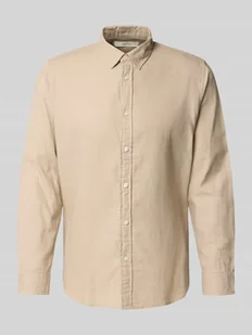Koszula casualowa o kroju slim fit z czystej bawełny model ‘OWEN’ - Koszule męskie - miniaturka - grafika 1
