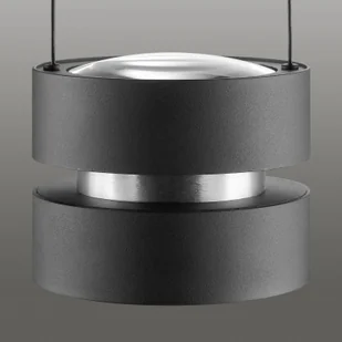 Brilliant Lampa wisząca Glow-Sphere, możliwość ściemniania, czarny, salon / jadalnia, aluminium, nowoczesny - Lampy sufitowe - miniaturka - grafika 1