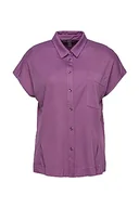 Koszulki i topy damskie - ESPRIT Collection Koszulka damska, 510/fioletowy, XS - miniaturka - grafika 1