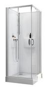 Kabiny prysznicowe - Sanplast Kabina prysznicowa Basic 80x120 cm 602-460-0140 - miniaturka - grafika 1