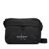 Torby męskie - Saszetka Calvin Klein Bold Camera Bag LV04D3117G Czarny - miniaturka - grafika 1