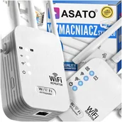 Wzmacniacze sygnału wifi - Mocny Wzmacniacz Sygnału WiFi do Domu Biura 300Mbps Wi-Fi - miniaturka - grafika 1