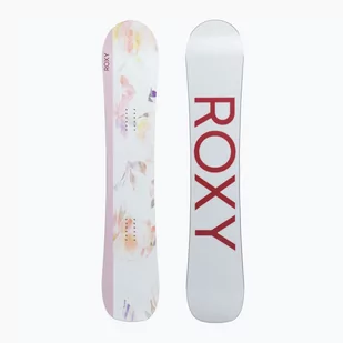 Deska snowboardowa damska Roxy Breeze biało-beżowa 22SN064 - Deski snowboardowe - miniaturka - grafika 1