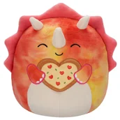 Maskotki i pluszaki - SQK - Little Plush (7.5" Squishmallows) (Trinity - Pink Triceratops Holding Pizza) (Specialty) - miniaturka - grafika 1