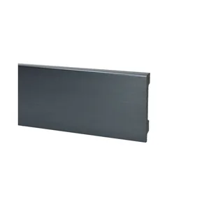Listwa przypodłogowa pcv Verona KX05 antracyt szczotkowany 80 mm Korner - Listwy przypodłogowe - miniaturka - grafika 1