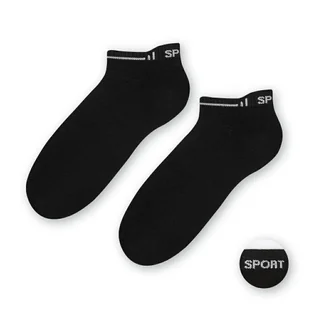 SKARPETY STEVEN 050 GŁADKIE (kolor biały, rozmiar 35-37) - Skarpetki damskie - miniaturka - grafika 3