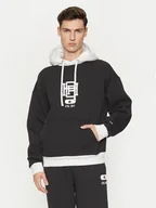 Bluzy męskie - Champion Bluza 220436 Czarny Regular Fit - miniaturka - grafika 1