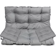 Poduszki ogrodowe - Poduszka Na Ławkę Huśtawkę 120X60X50 +2X45/45 Stal - miniaturka - grafika 1