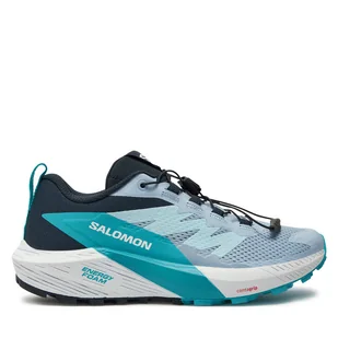 Buty do biegania Salomon Sense Ride 5 L47458900 Niebieski - Buty sportowe damskie - miniaturka - grafika 1