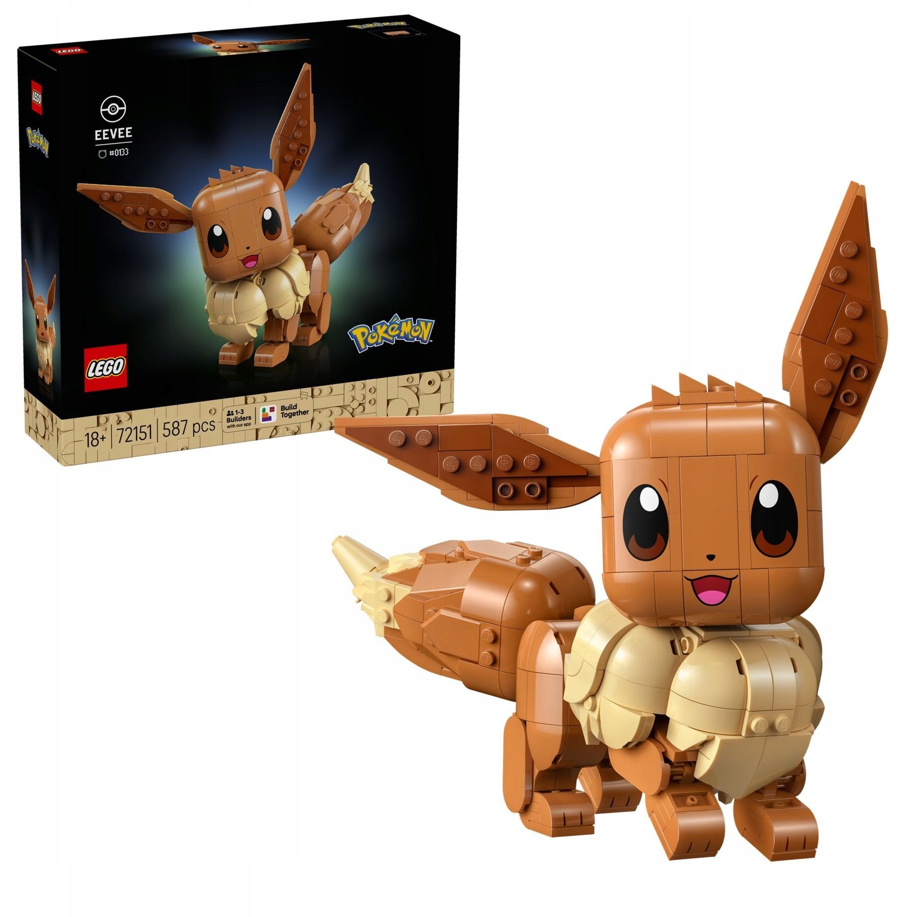 Lego Pokemon Eevee 72151