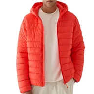 Kurtki i kamizelki sportowe męskie - Kurtka 4F WAW24TDJAM48461S - czerwona - miniaturka - grafika 1