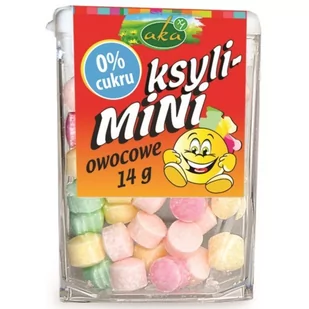 Aka Ksyli-mini owocowe drażetki małe 14g - Zdrowa żywność - miniaturka - grafika 1