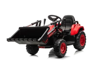 Traktor Na Akumulator Z łyżką BW-X002A Czerwony - Tory, garaże, parkingi - miniaturka - grafika 7
