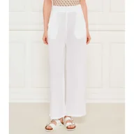 Spodnie damskie - Guess Spodnie NOEMI flare fit - miniaturka - grafika 1