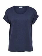 Koszulki i topy damskie - Only Onlmoster S/S O-Neck Top Noos JRS Koszulka damska, Granatowa marynarka, XS - miniaturka - grafika 1