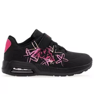 Buty dla dziewczynek - Buty Kappa Harlem 261049FLK-1122 - czarne - miniaturka - grafika 1