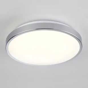 Plafon Kern chrom 30 cm LED Polux - Oprawy, klosze i abażury - miniaturka - grafika 1