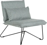 Fotele - Bigbuy Home Fotel Home ESPRIT Czarny Kolor Zielony Metal 66 x 78 x 75 cm - miniaturka - grafika 1