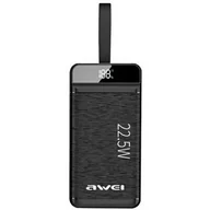 Powerbanki - AWEI P142K 50000 mAh Czarny - miniaturka - grafika 1