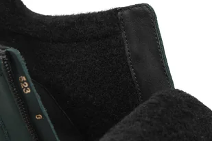 Trzewiki Botki HELIOS Komfort 523 56-Zielony ocieplane na Haluksy - Botki damskie - miniaturka - grafika 5