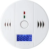 Czujniki czadu, dymu, gazu - Czujnik Farrot detektor gazu tlenku węgla CO sensor czadu, alarm 85 dB, wyświetlacz LCD, na baterię 3 x AA, 3 lata , ochrona przeciwpożarowa domu - miniaturka - grafika 1