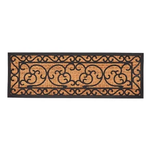 Wycieraczka z włókna kokosowego 40x120 cm Ornament – Esschert Design - Wycieraczki - miniaturka - grafika 1