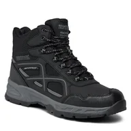 Buty trekkingowe męskie - Trekkingi Regatta RMF807 Black/Granit 9V8 - miniaturka - grafika 1