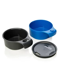 Kubek turystyczny Humangear cupCup - charcoal / blue - Kuchnia turystyczne i akcesoria - miniaturka - grafika 2