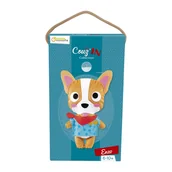 Pasmanteria - Clairefontaine, Zestaw Maskotka do szycia Buldog Enzo - miniaturka - grafika 1