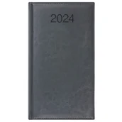 Kalendarze - Terminarz A6 tygodniowy CRUX 2024 BALADO szary 1szt. /KK-CCB-409.TB-B30/ - miniaturka - grafika 1