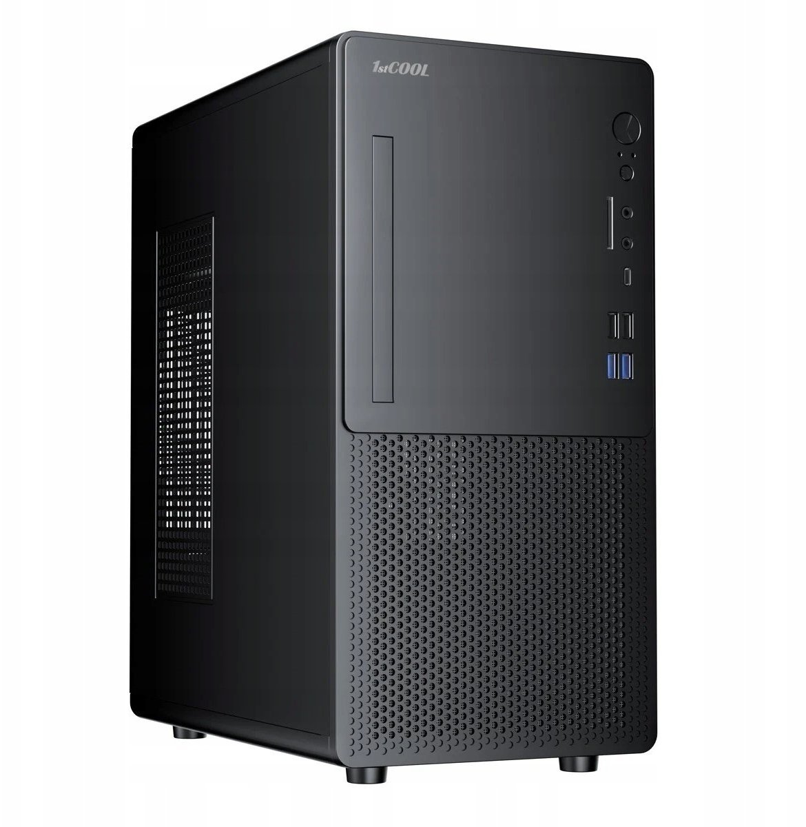 Obudowa 1stCOOL szafa STEP Premium 2 ver.1 micro tower AU USB 3.0 bez zasilacza czarny