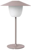 Lampy stojące - Blomus Lampa LED 33 cm (bark) Ani Lamp - miniaturka - grafika 1