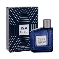 Wody i perfumy męskie - Replay #Tank Woda toaletowa dla mężczyzn 100 ml - miniaturka - grafika 1