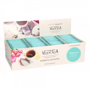 VEERTEA PREMIUM VEERTEA PREMIUM 100 kopert YERBA MATE BE ACTIVE 2g VEE037 - Yerba Mate - miniaturka - grafika 1