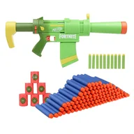 Zabawki militarne - Zestaw Pistolet Nerf Fortnite SMG-ZESTY Elite F0319 + cele + 50 strzałek - miniaturka - grafika 1