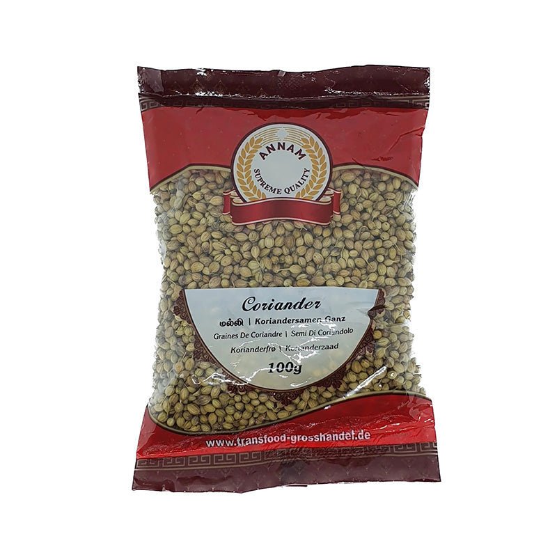Przyprawa Annam Coriander Whole 100g - cytrusowy aromat do masala i marynat