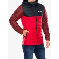 Odzież trekkingowa damska - Kurtka ocieplana męska Columbia Powder Lite II Hooded Jacket - miniaturka - grafika 1