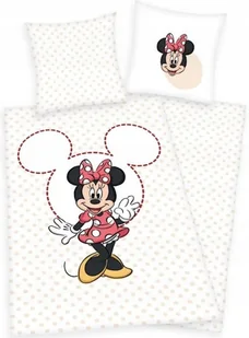 Pościel bawełniana MYSZKA MIKI MINNIE 140X200 POSZEWKA KOMPLET POŚCIELI - Pościel - miniaturka - grafika 1