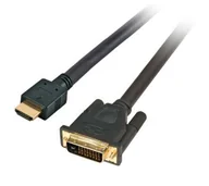 Adaptery i przejściówki - M-Cab 7300088 adapter kablowy 2 m HDMI Typu A (Standard) DVI-D Czarny - miniaturka - grafika 1