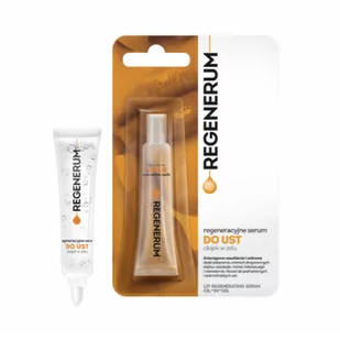 Aflofarm Regenerum regeneracyjne Serum do ust olejek w żelu 7g Długi termin ważności! 7078649 - Balsamy do ust - miniaturka - grafika 1