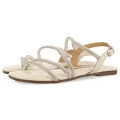 Sandały damskie - GIOSEPPO Jeceaba, sandały damskie, białe kości słoniowej, 41 EU, Kolor biały, 41 EU - miniaturka - grafika 1